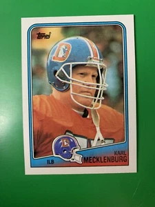 1988 Topps Karl Mecklenburg Denver Broncos #33 - Picture 1 of 2