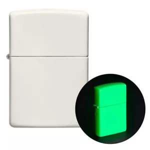 Encendedor clásico mate mate ZIPPO 49193 BRILLA en la oscuridad - Imagen 1 de 7