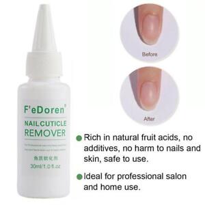 4Pcs  30ML Cuticle Remover Gel Cream Nail Dead Skin Softener UK Professional 202