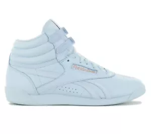 Reebok x Cardi B - Freestyle F/S Hi - Damen Sneaker Blau GV6615 Freizeit Schuhe - Bild 1 von 6