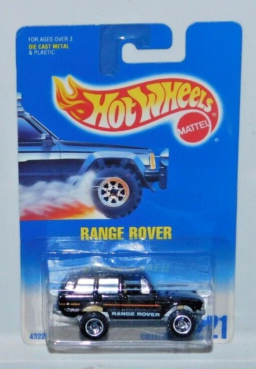 HOT WHEELS BLUE CARD RANGE ROVER COLLECTOR #121 - Image 1 of 1