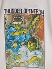1994 Atlanta Thunder Professional Tennis Vintage Tshirt Sports Memorabilia Lg