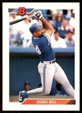 1992 Bowman Derek Bell Toronto Blue Jays #237