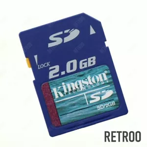 Kingston SD 2.0GB Memory Card Secure Digital Mobile Phones/Cameras/Camcorders - Picture 1 of 2