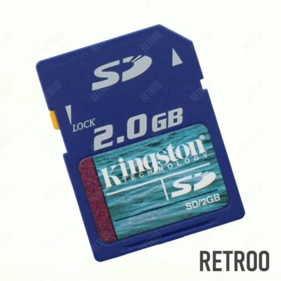 Kingston SD 2.0GB Memory Card Secure Digital Mobile Phones/Cameras/Camcorders - Image 1 of 2
