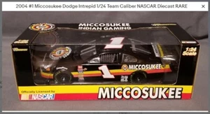 SELTEN 2004 Miccosukee Gaming Promo 1:24 Druckguss NASCAR Dodge Team Kaliber #1 - Bild 1 von 3