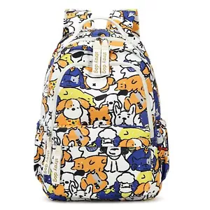 Girl Backpack Dog Print Backpack for Girls Boys Elementary Students Book Bag ... - Picture 1 of 7