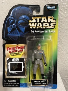 1997 Star Wars POTF Captain Piett & Rifle Action Figure Kenner Collection New - Picture 1 of 4