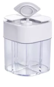 Mini Travel Spice Containers 4-in-1 Salt Shaker for Kitchen BBQ Camping - Picture 1 of 6