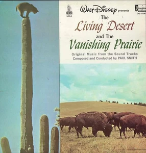 Disney THE LIVING DESERT & THE VANISHING PRAIRIE Music by PAUL SMITH LP (DB) - Picture 1 of 2