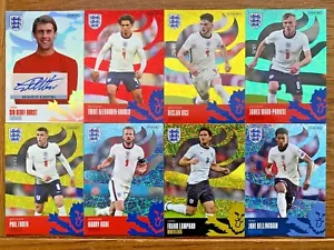 Panini Lo Mejor de Inglaterra Plata Azul Rojo Amarillo Autógrafos Elige - Imagen 1 de 191