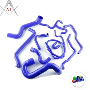 Kit de manguera de radiador de refrigerante turbo de silicona para SAAB 9-5 2.0T 2002-2007 azul 10 piezas - Imagen 1 de 10