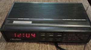 Vintage Bush Radio Alarm Clock Rare Model 6170 - Picture 1 of 7