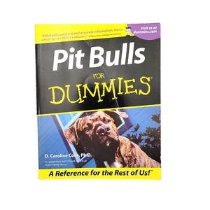 Pit Bulls for Dummies by D. Caroline Coile (2001, Trade Paperback) - Imagen 1 de 3