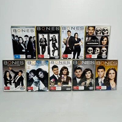 Bones Season 1-9 DVD Seasons 1 2 3 4 5 6 7 8 9 PAL Region 4 Free Tracked Postage - Image 1 of 4