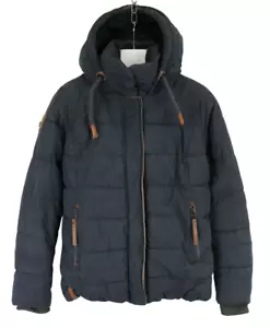 Naketano Jacke Damen Groß Reißverschluss Fleecefutter Kapuze Gepolstert - Bild 1 von 16