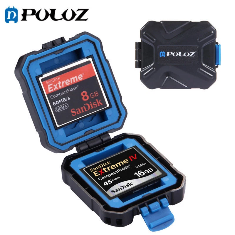 PULUZ 9 in 1 Memory Card Protective Storage Case Box For 2XQD+2CF+2TF+3SD Card - Image 1 of 4