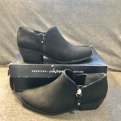 Dr. Scholl's Shoes Women's Brief Ankle Boot Black Microfiber Suede US 6 Black - Изображение 1 из 4