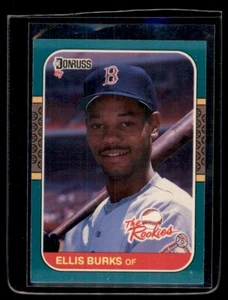 1987 Donruss Rookies #5 Ellis Burks XRC - Picture 1 of 2