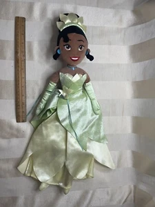 Tiana The Princess & The Frog 21" Plush Doll Soft Glitter Dress Disney Lovey - Picture 1 of 3