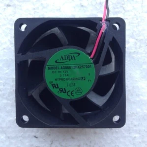 for ADDA 6025 AG06012HX257001 DC12V 0.32A 60*25mm cooling fan #E3 - Picture 1 of 4