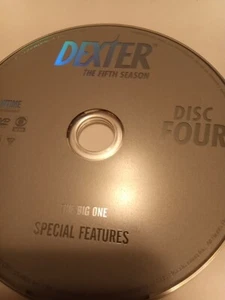 DEXTER SEAS5 DISC4 DVD DISC ONLY USED TESTED FREESHIP NOTRACKING - Picture 1 of 1