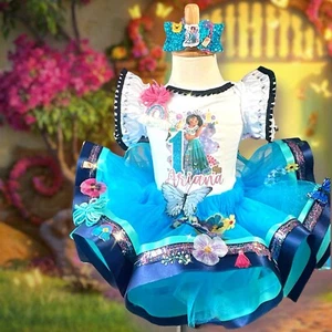 Encanto Custumer, Encanto Dress, Mirabel Costume, Mirabel Madrugar Tutu - Picture 1 of 15
