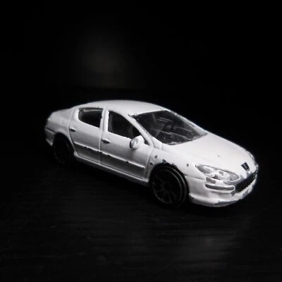 N24.466 Peugeot 407 Francia Majorette Auto Miniatura Metallo Bianco - Immagine 1 di 4
