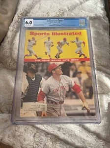 Sports Illustrated 1968 CGC 6.0 Pete Rose First cover - Picture 1 of 2