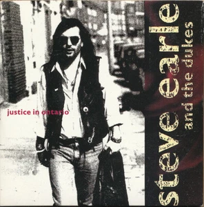 Steve Earle and the Dukes - Justice in Ontario RARE import CD single '90 - Picture 1 of 2