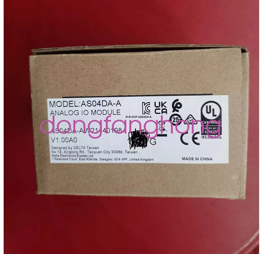 1pcs Delta Analog IO Module AS04DA-A  AS Series Module FedEx or DHL or UPS - Image 1 of 2
