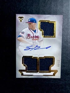 Sean Newcomb /99 Topps Triple Threads Rookies & Future Phenoms Relics Auto - Picture 1 of 2