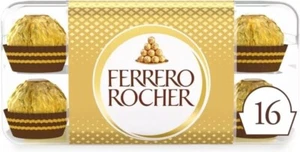 Ferrero Rocher 16 Piece Box Real Chocolates Christmas Gift Box (Pack of 1)=16pcs - Picture 1 of 1