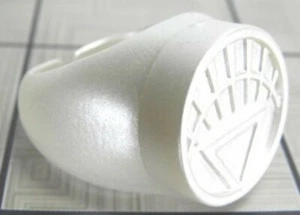 Blackest Night Brightest Day War of Light PROMO WHITE RING plastic one size - Picture 1 of 1
