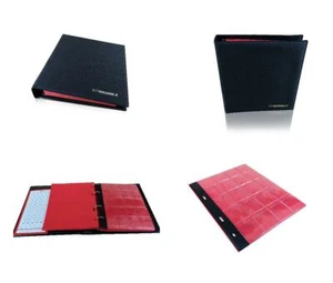 Coin Album SCHULZ Collection Holder 200H Coins Folder Binder | 50p £1 £2 | BLACK - Picture 1 of 2