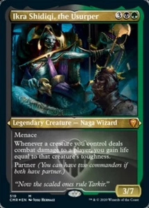MTG - (Etched Foil) IKRA SHIDIQI, THE USURPER - Commander Legends (M) - Picture 1 of 1