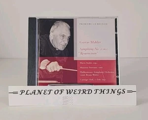 Gustav Mahler: Sym. No. 2 In C "Resurrection" CD, Premier CD Release, 2007 - Picture 1 of 9