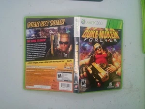 Duke Nukem Forever Xbox 360 Cover art and Box only - Picture 1 of 1
