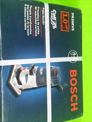 *NUEVO* Router de palma con cable base fija Bosch 5,6 Amp 1,0 HP 120 V PR20EVS Foto 1 de 4