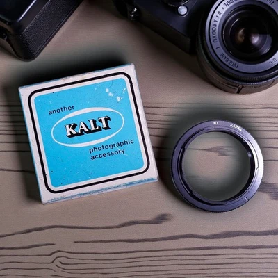Vintage Kalt T-Mount Adapter for Nikon F Cameras Japan w/ Box NOS - Image 1 of 4