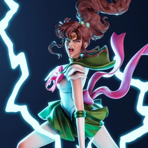 Makoto Kino Sailor Jupiter 1:6 Resin Garage Kit | Sailor Moon Anime Figure Model - Picture 1 of 8