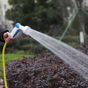 Adjustable Spray Patterns Stylish White And Blue Versatile Watering Options - Picture 1 of 9