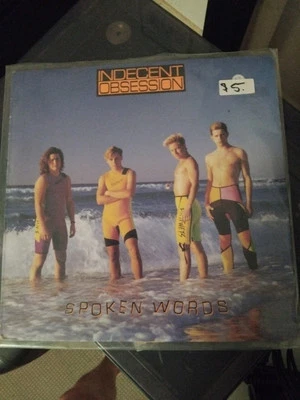 Indecent Obsession Spoken Words LP RECORD NEAR MINT NEVER PLAYED - Image 1 of 4