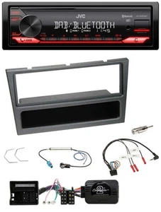 JVC Bluetooth USB DAB Lenkrad Autoradio für Opel Corsa C Meriva Vectra C Tigra c - Bild 1 von 11