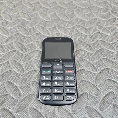 Doro 1360 Unlocked Big Button Mobile Phone DFB-0120 Camera Flashlight Black - Image 1 of 4