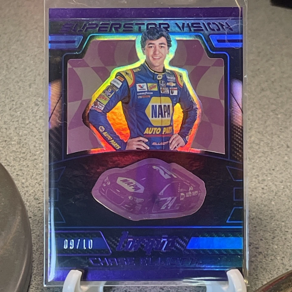 Chase Elliott 2017 Purple Torque Superstar Vision Door Number 9/10!! Rare! - Image 1 of 1