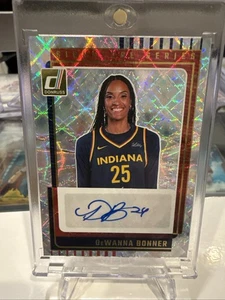 2025 Panini Donruss WNBA - DeWanna Bonner Diamond Lazer Auto # /49 🔥 Fever - Picture 1 of 4