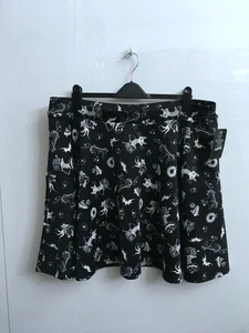 Damen Rock Größe 26 3X Disney Tim Burtons The Nightmare Before Christmas schwarz - Bild 1 von 8