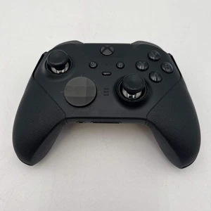Broken Microsoft Xbox Elite Controller Series 2 1797 Black Stick Drift Rattle - Picture 1 of 5
