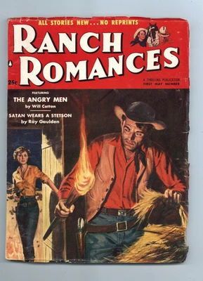 Ranch Romances Pulp May 1956 Vol. 198 #1 VG/FN 5.0 Foto 1 de 3